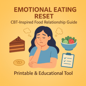 Emotional Eating Reset: CBT-Inspired Food Relationship Guide