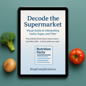 eBook – Decode the Supermarket: Visual Guide to Interpreting Carbs, Sugar, and Fiber