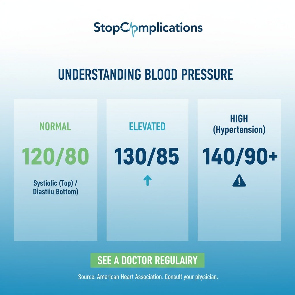 blood pressure numbers meaning