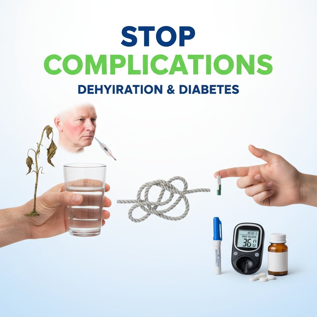 dehydration and diabetes