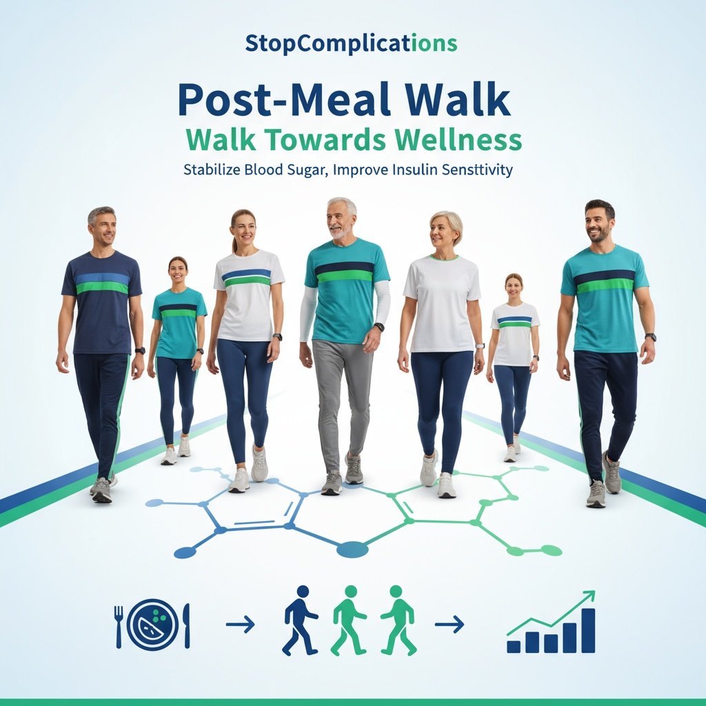 post-meal walk diabetes