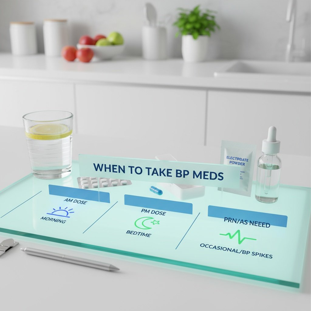 when to take bp medsingredients