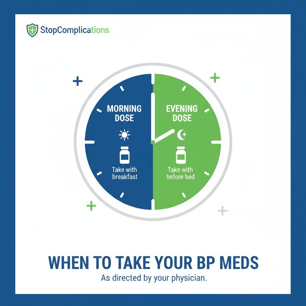 when to take bp meds